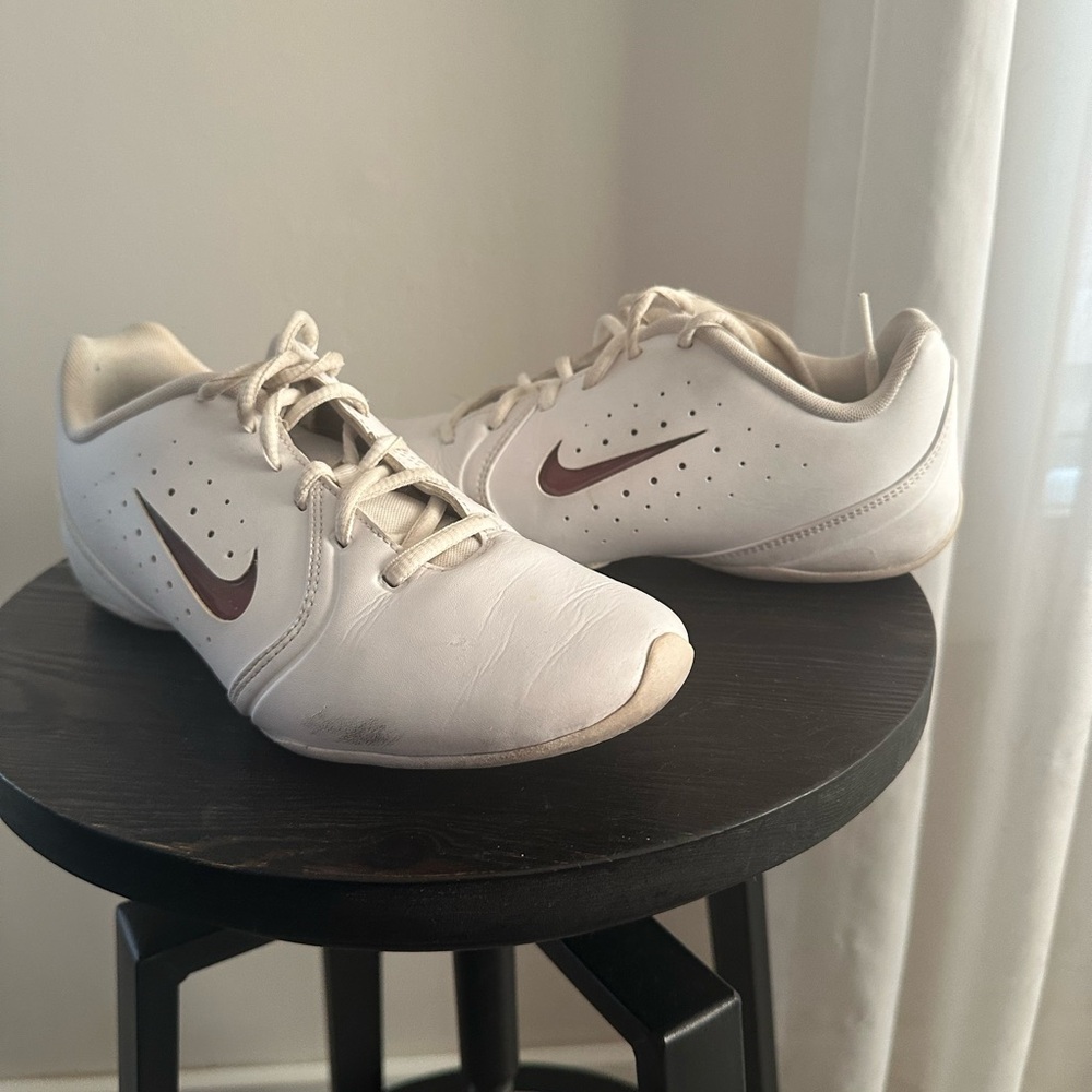 Nike White Cheerleading Shoes